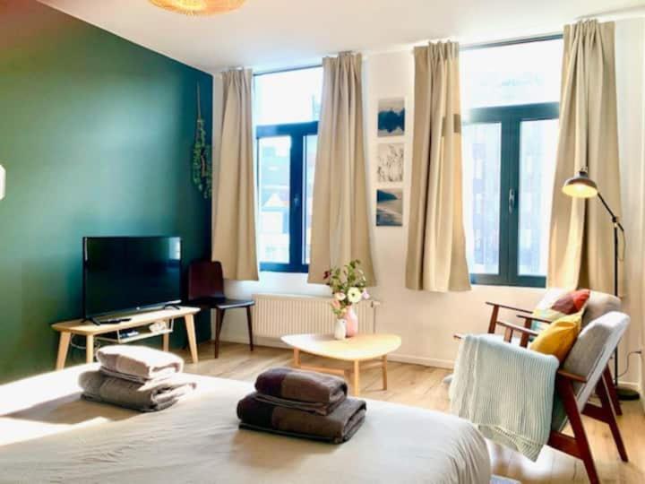 Cozy Apartment In Antwerpen Centraal מראה חיצוני תמונה
